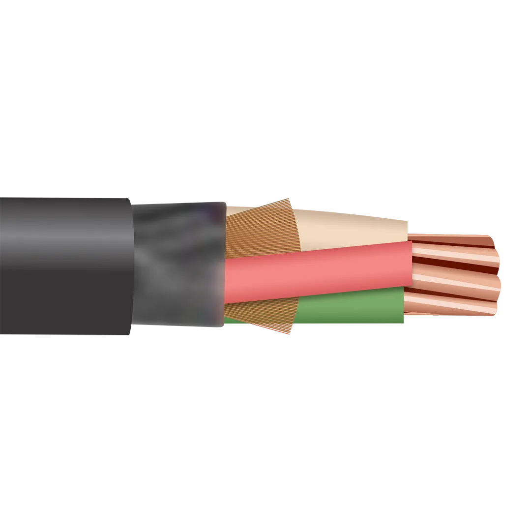 1/0-4 Type W Multi-Conductor 2kV Portable Power Cable
