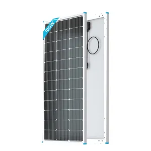 100 Watt 12 Volt Monocrystalline Solar Panel (Compact Design)
