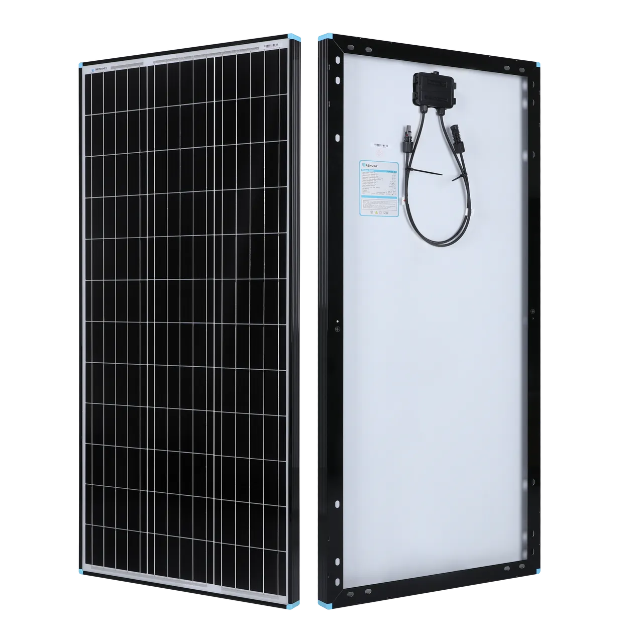 100 Watt 12 Volt Monocrystalline Solar Panel