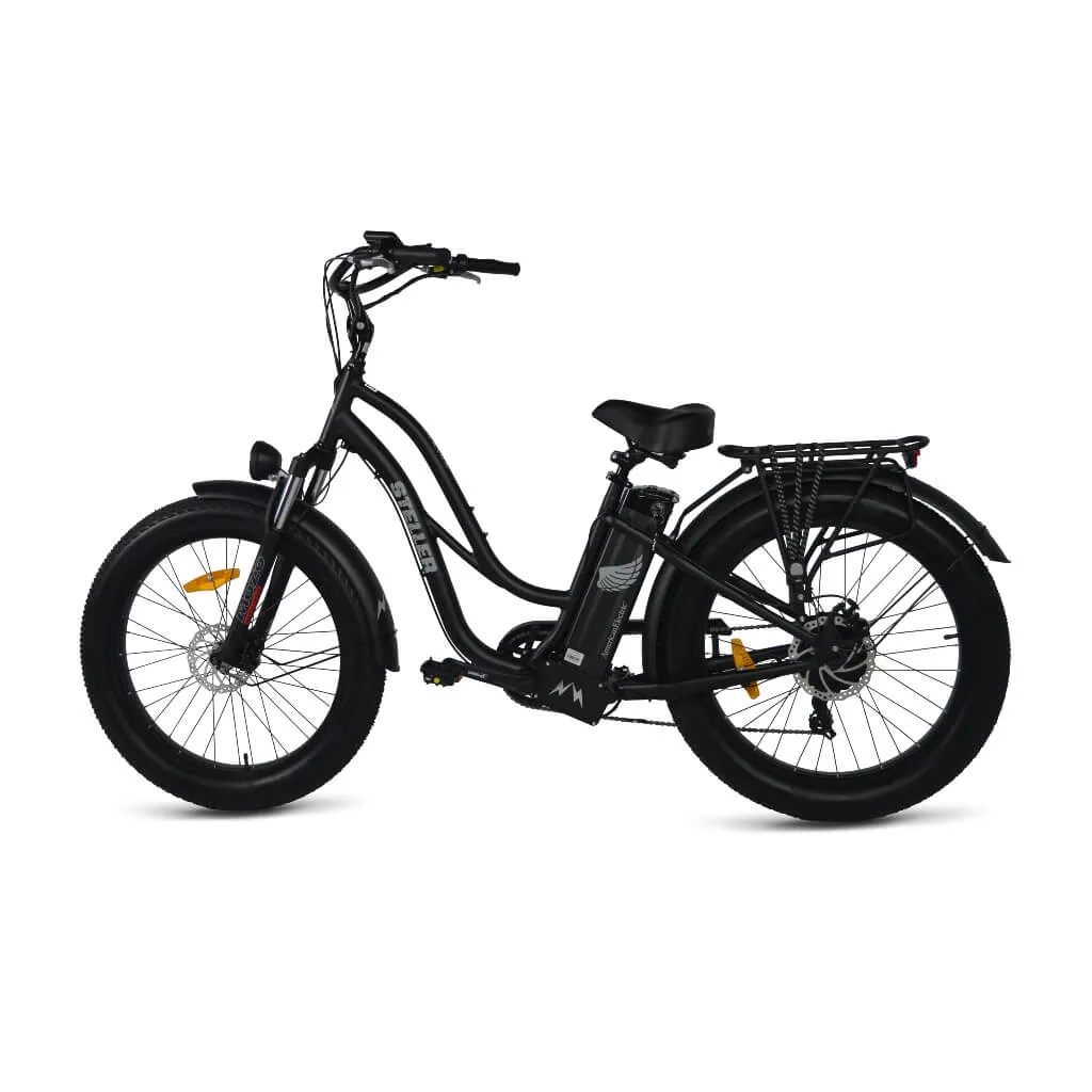 American Electric Steller Step-Thru 750W, 48V Fat Tire Electric Bike