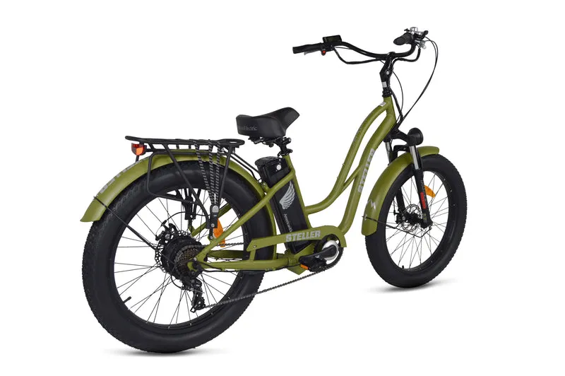 American Electric Steller Step-Thru 750W, 48V Fat Tire Electric Bike