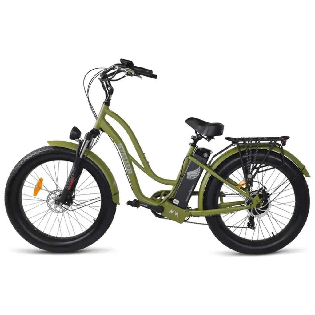 American Electric Steller Step-Thru 750W, 48V Fat Tire Electric Bike