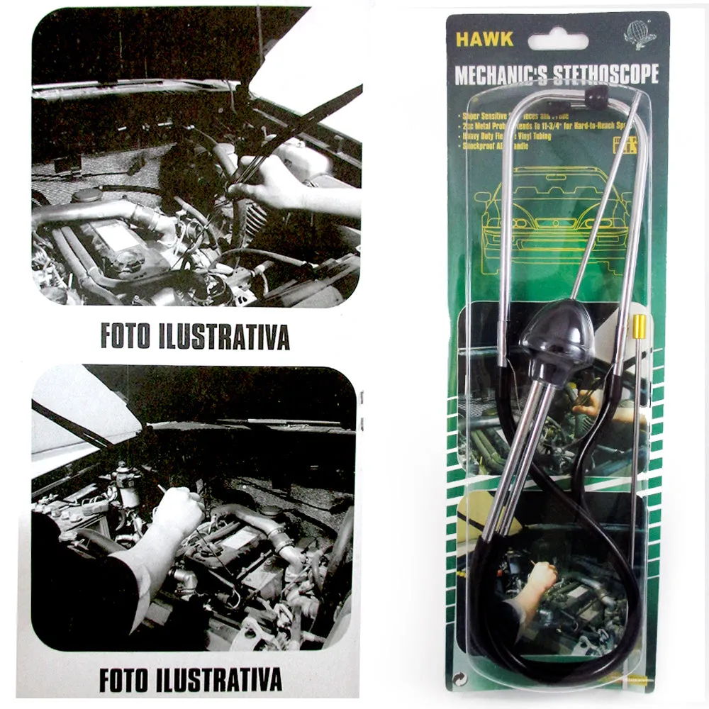 Auto Mechanics Stethoscope Car Engine Block Diagnostic Automotive Hearing Tool