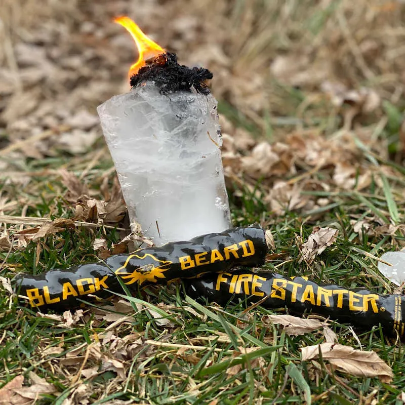 Black Beard | Weather-proof Fire Starters | 10 Starter Bundle