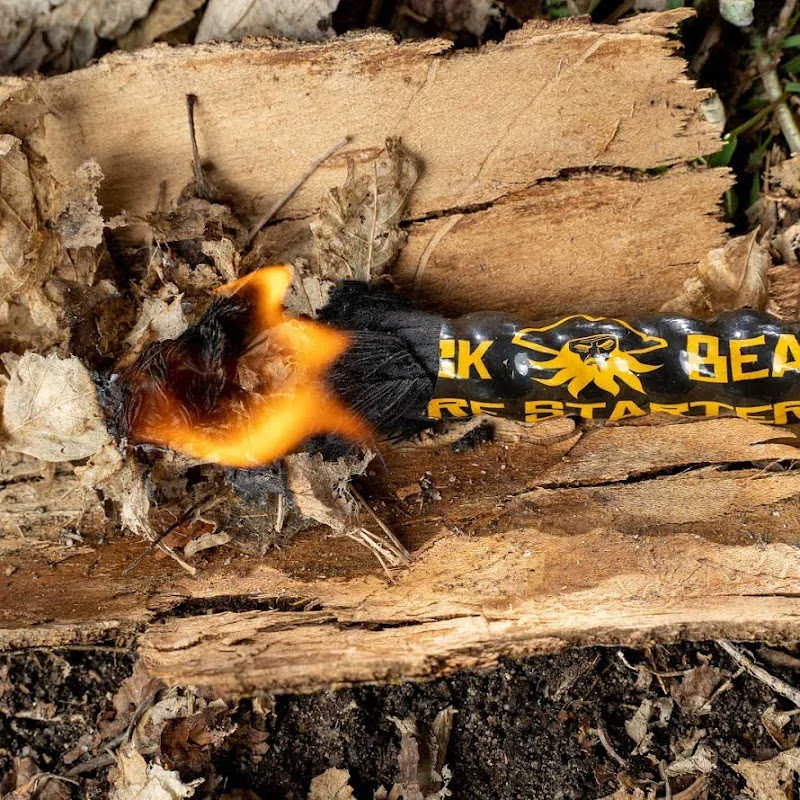 Black Beard | Weather-proof Fire Starters | 10 Starter Bundle