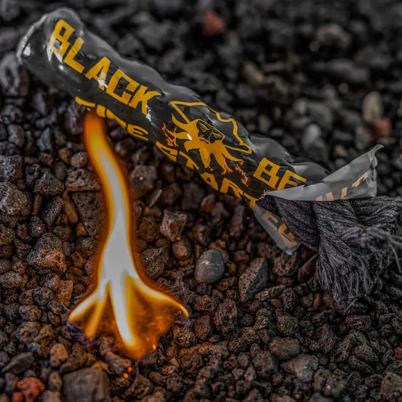 Black Beard | Weather-proof Fire Starters | 10 Starter Bundle