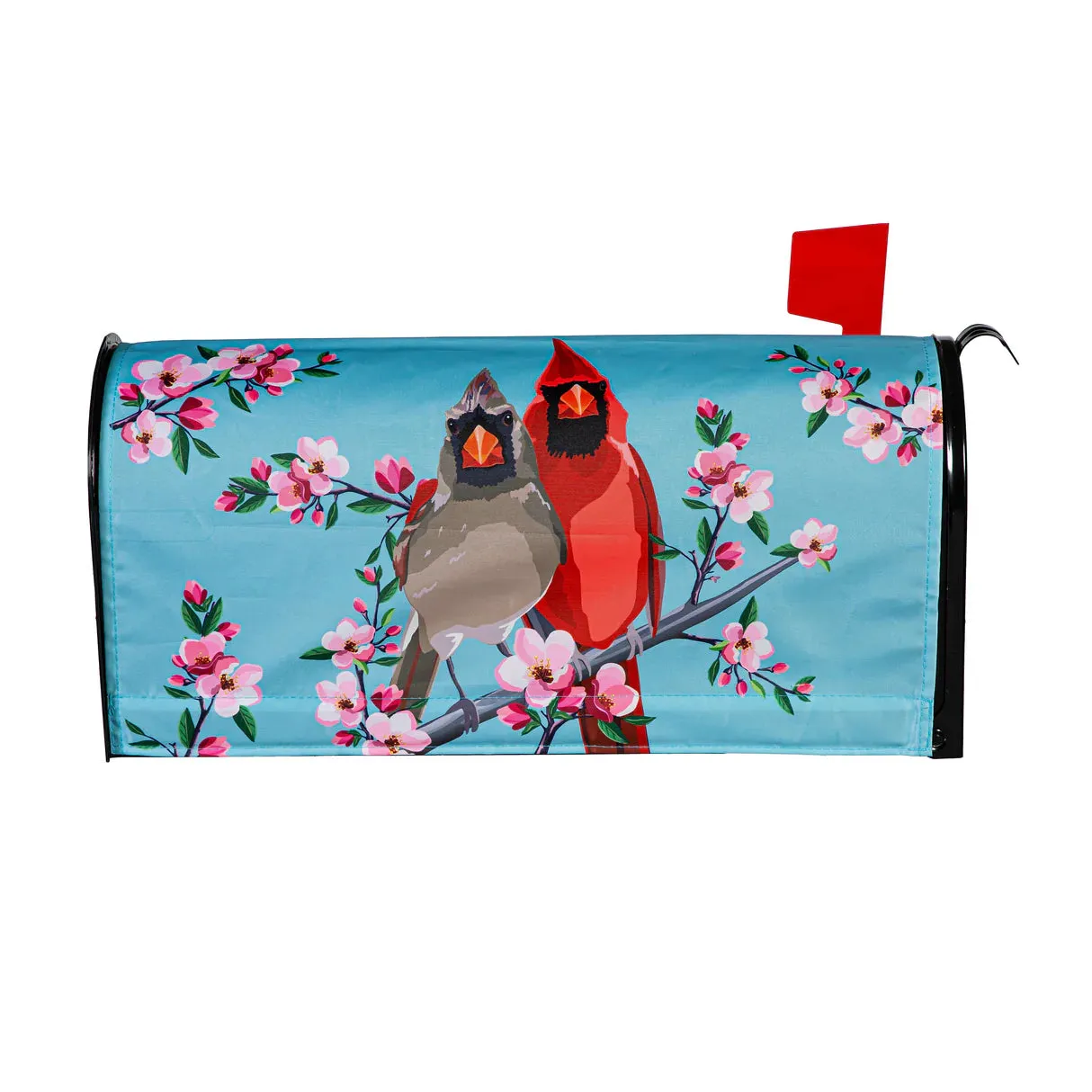 Cardinal Couple Mailbox Cover