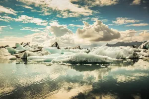 Crossing - Jokulsarlon, Glacier Lagoon, Iceland