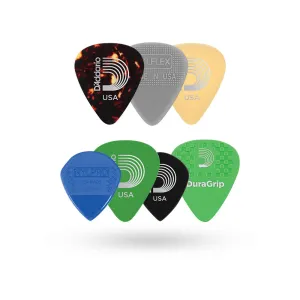 D'Addario 1XVP4-5 Guitar Pick Variety Pack Medium Gauge
