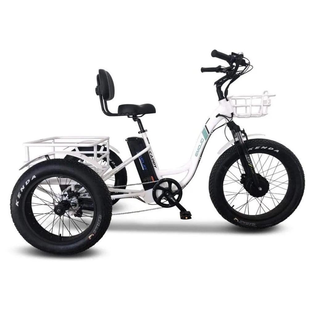Emojo Caddy Pro 500W 48V Fat Tire Electric Tricycle