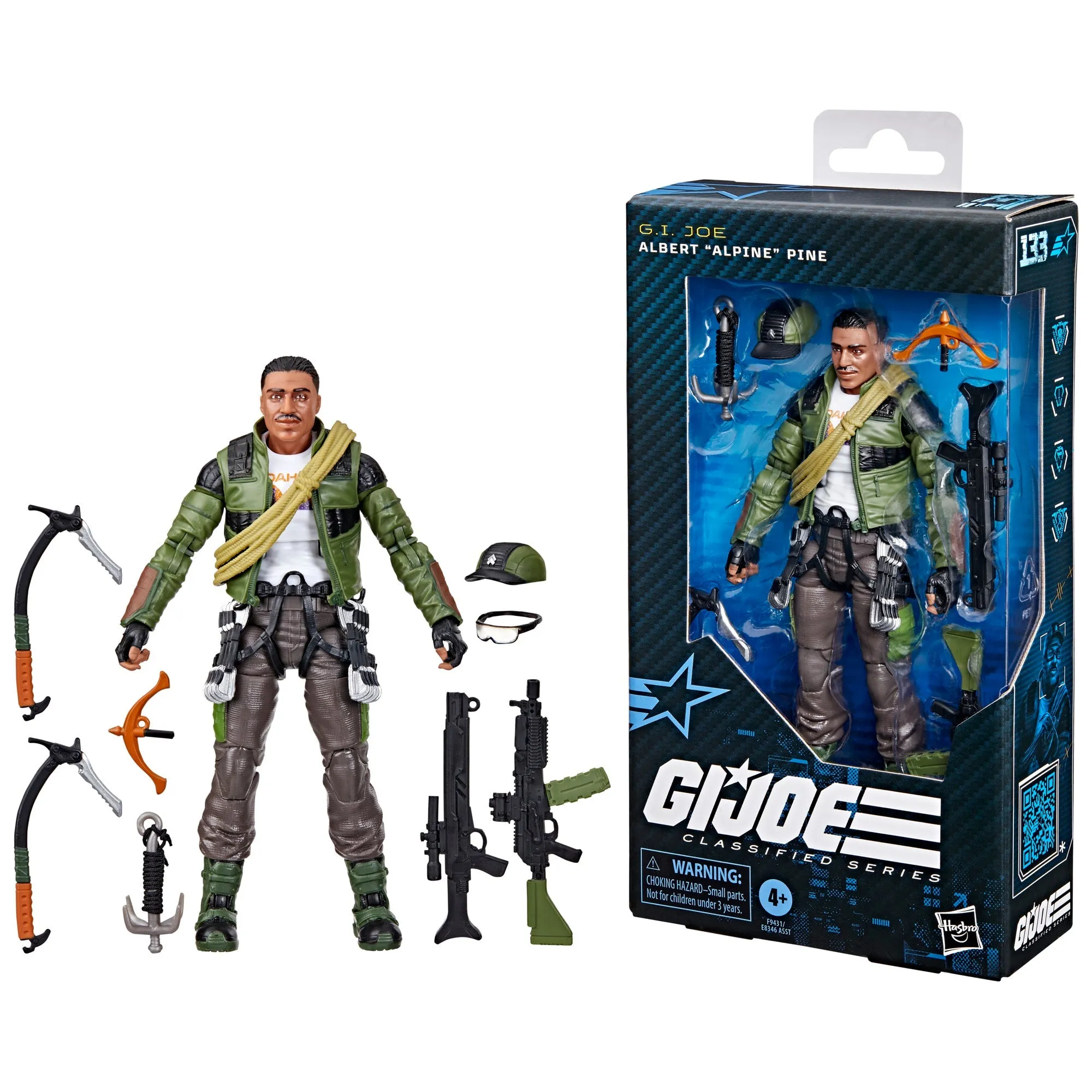 G.I. Joe Classified Series #133, ALBERT "ALPINE" PINE - Presale