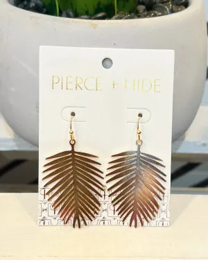 Gold Leaf Earrings