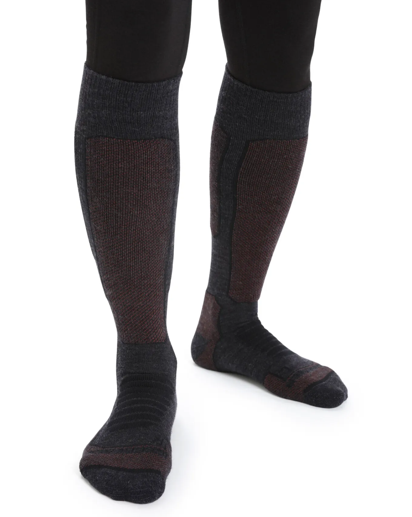 Icebreaker Womens Merino Ski  Medium Over The Calf Socks