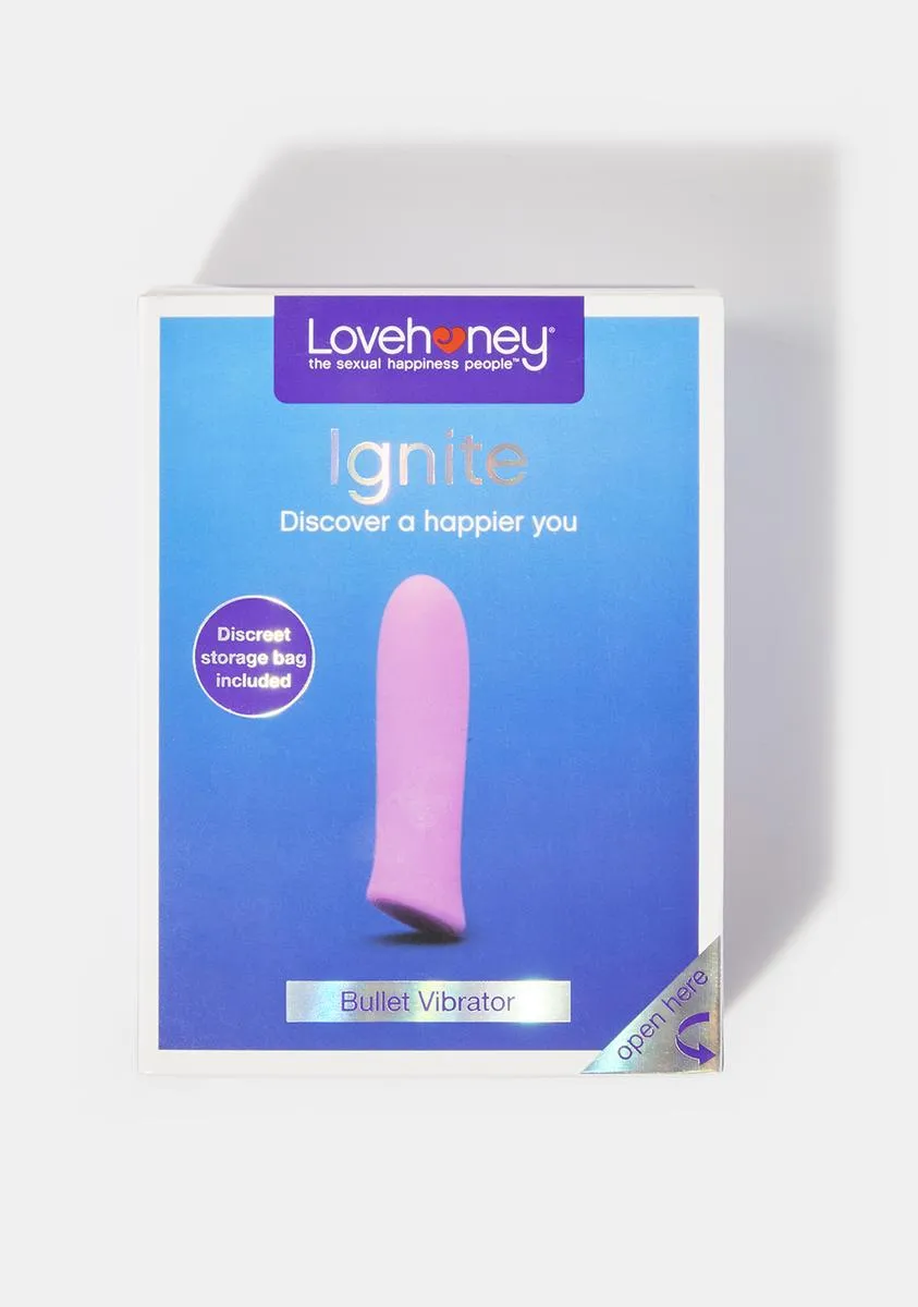 Ignite Rechargeable Bullet Vibrator Pink