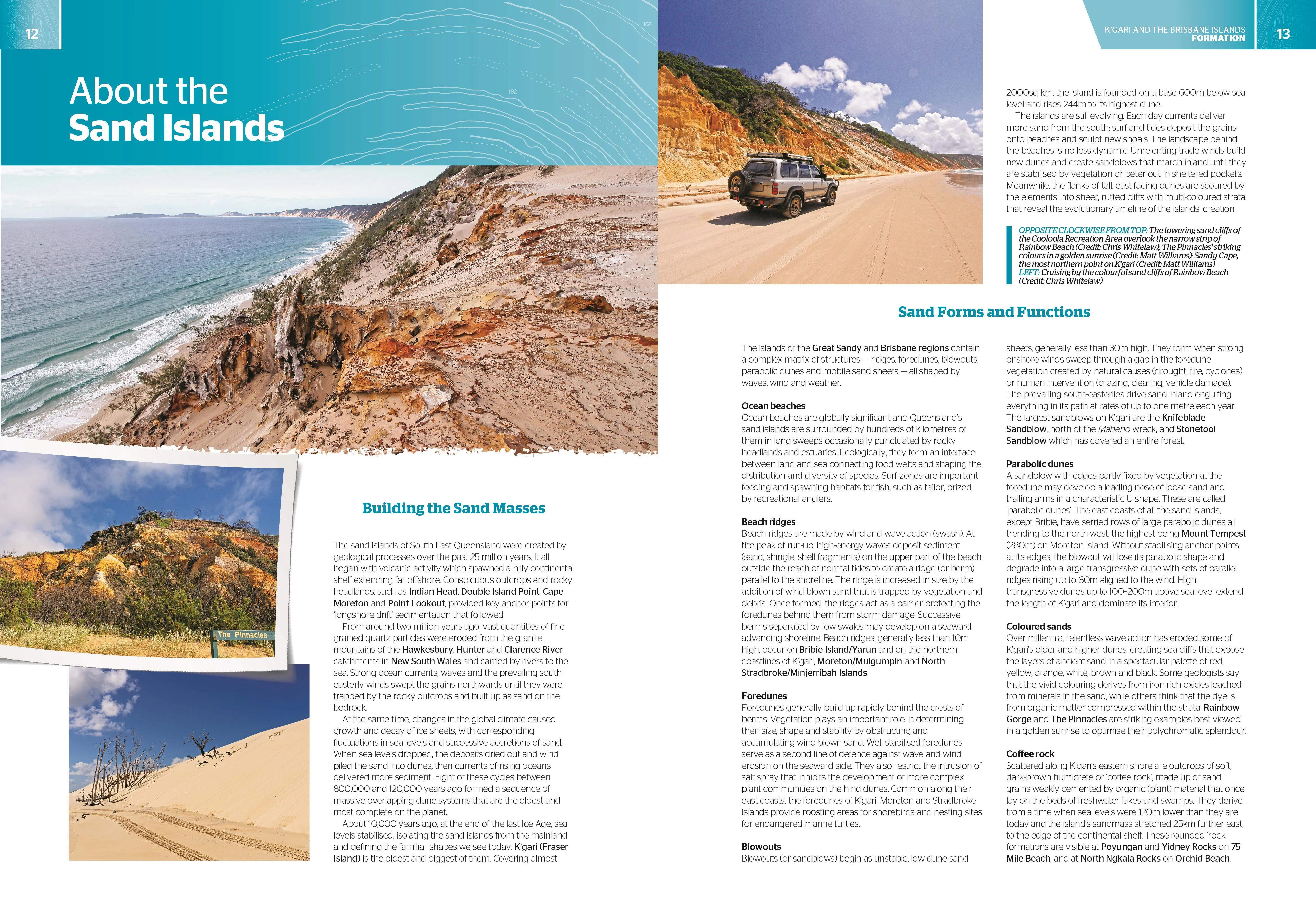 K'Gari (Fraser Island) & the Brisbane Islands Atlas & Guide (1st Edition) by Hema Maps