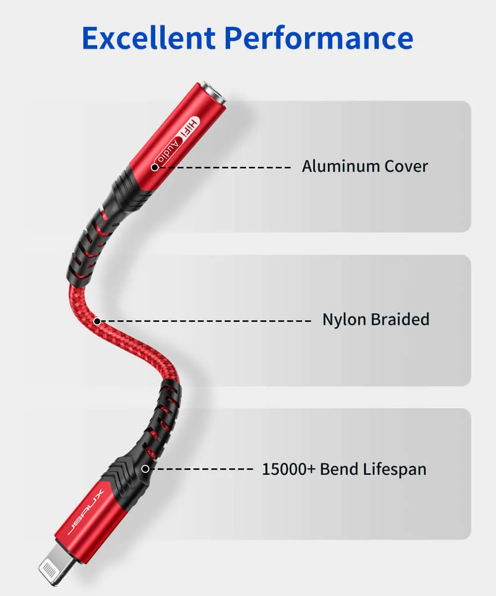 MFi Lightning to 3.5mm Audio Adapter