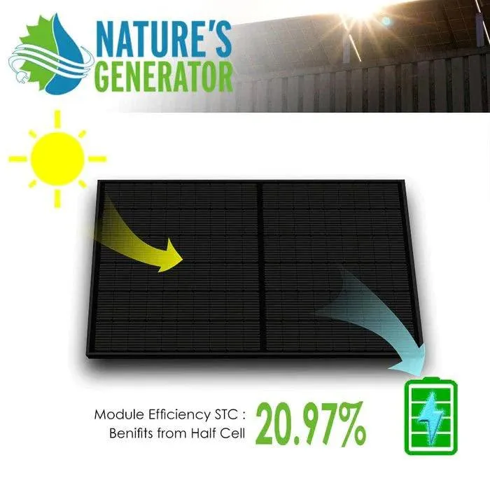 Nature's Generator - 410 Watt Monocrystalline Solar Panel (10 Pack)