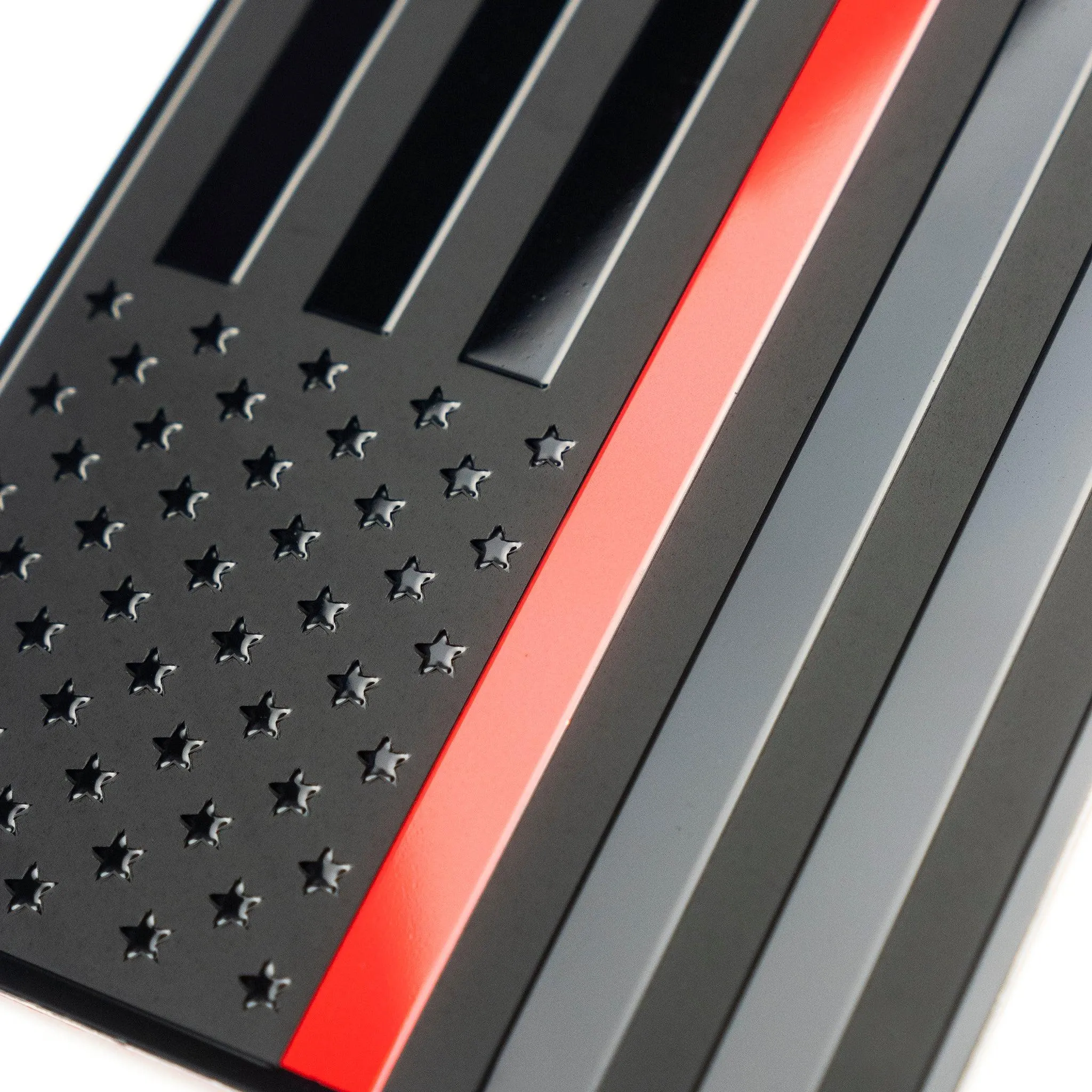 [RED LINE FLAG] Aluminum Decal [LARGE]