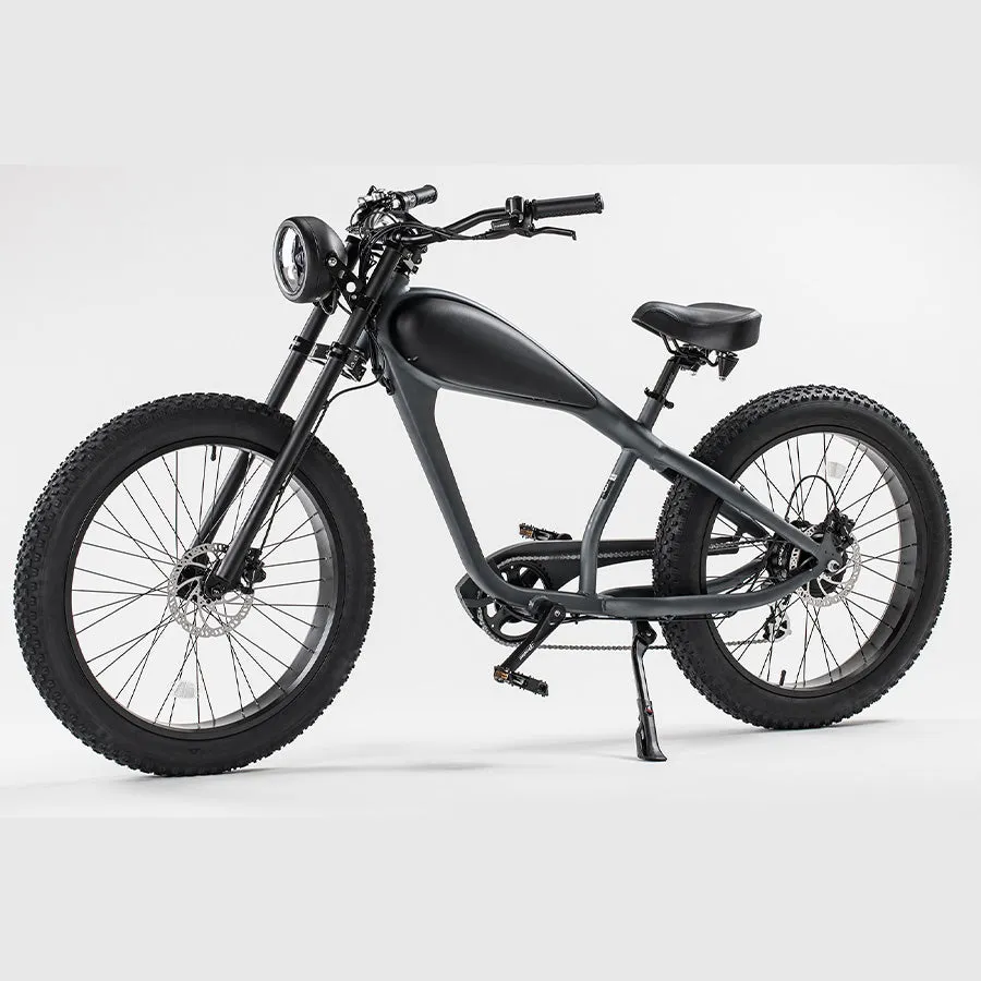 Revi Bikes Cheetah - Fat Tire Electric Bike - Top Speed 28mph - 750W