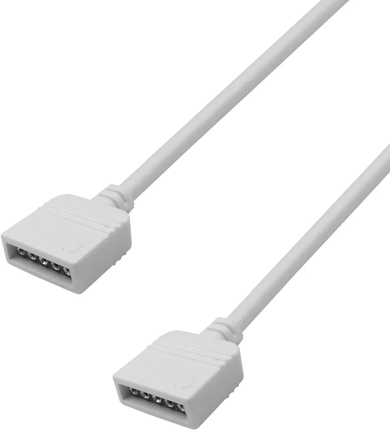 RGBW LED Extension Cable with 5-Pin Connectors