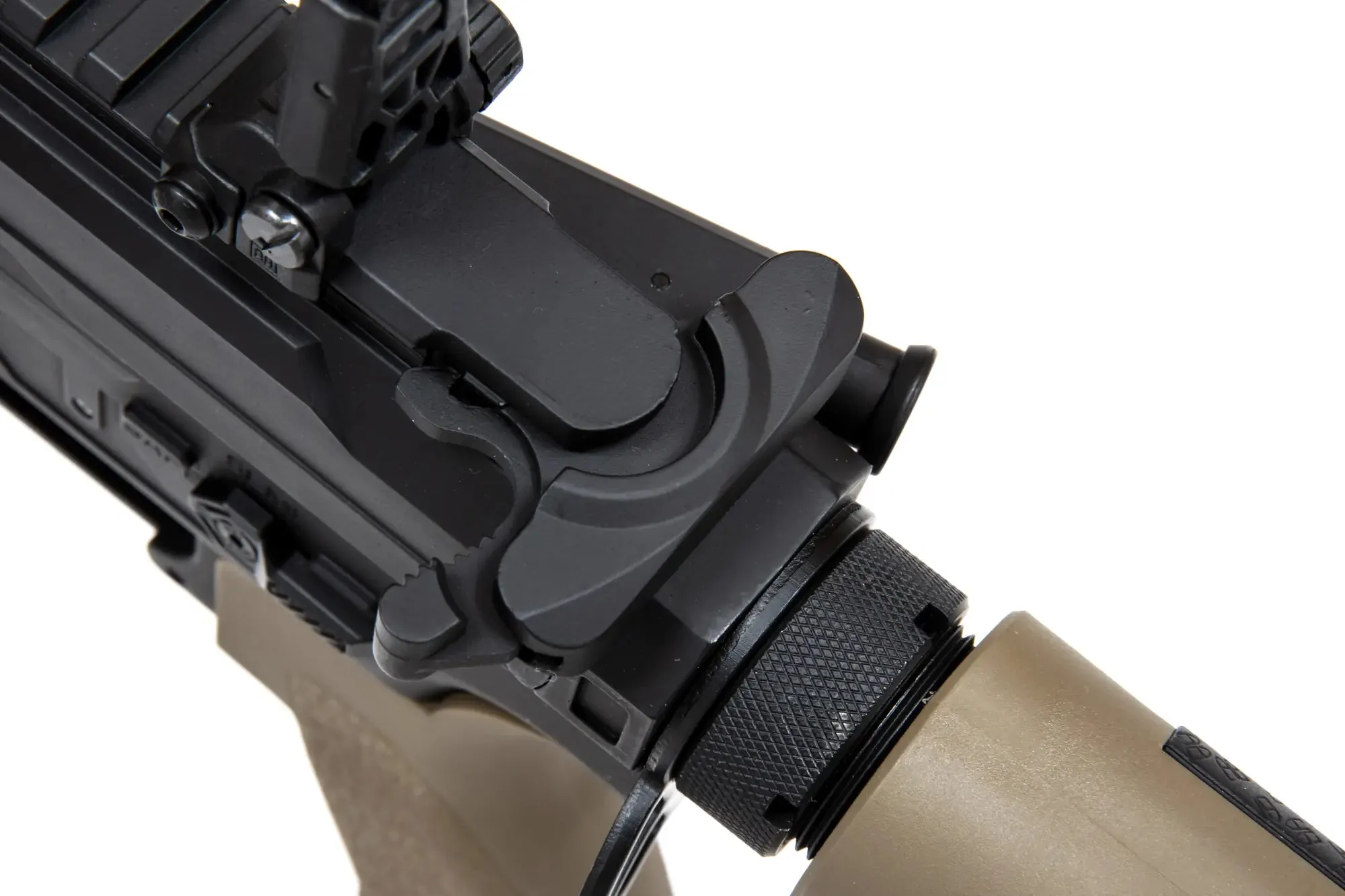 SA-E12-LH EDGE 2.0 - Light Ops Stock - Half-tan