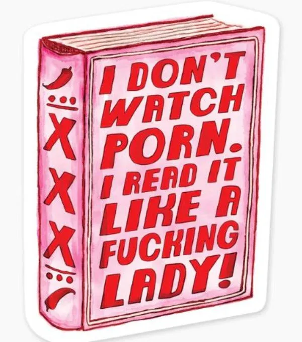 Sticker - Lady Porn - 3in