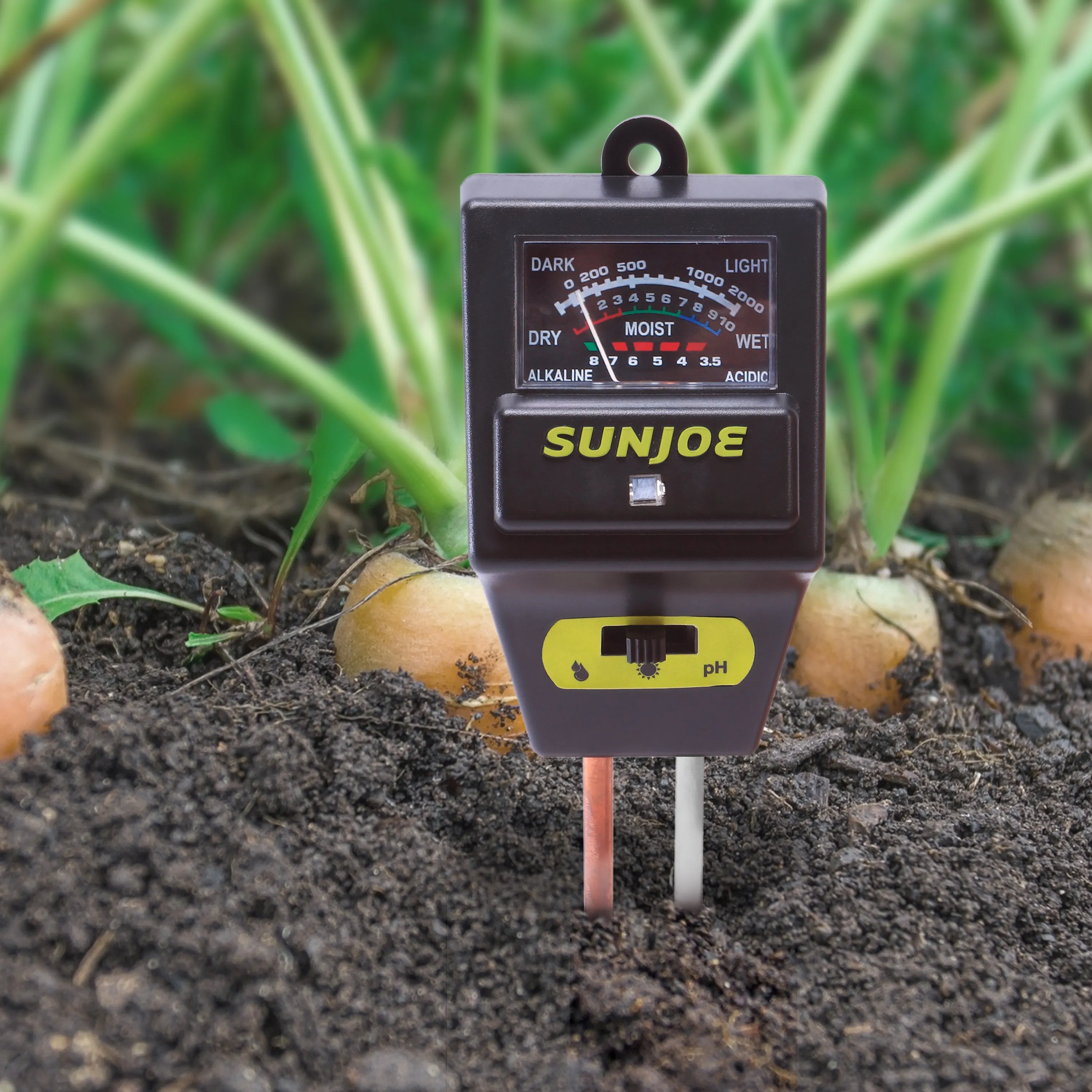 Sun Joe Garden Cultivating Bundle | Tiller   Soil Meter   Extension Cord