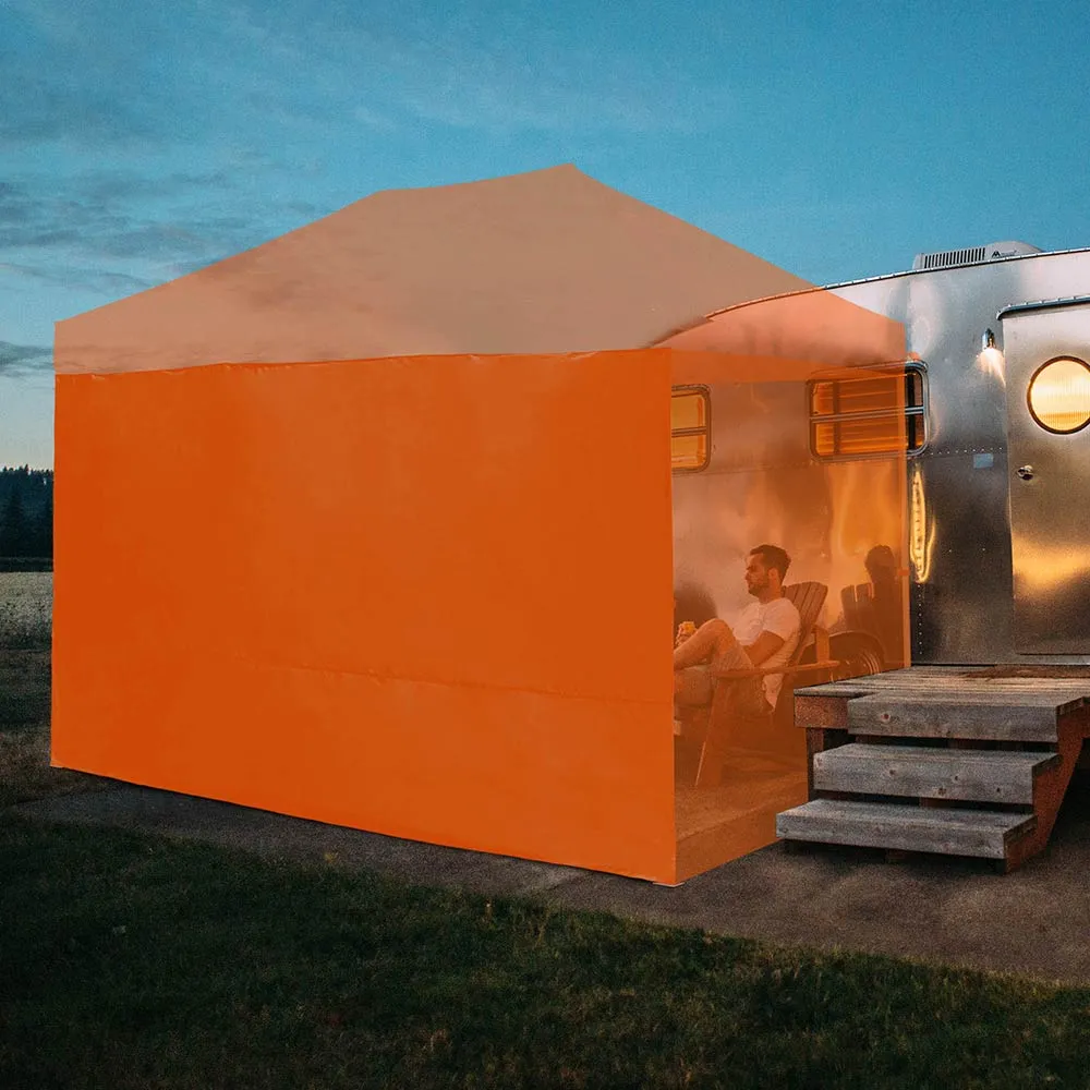TheLAShop Canopy Sidewall Tent Walls 15x7ft UV50  CPAI-84