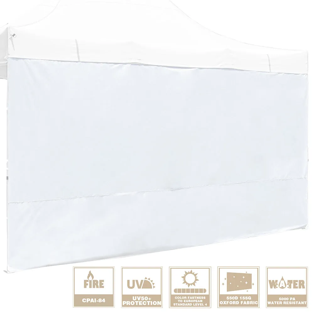 TheLAShop Canopy Sidewall Tent Walls 15x7ft UV50  CPAI-84