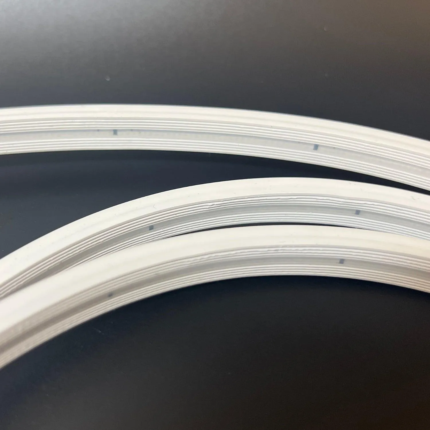 Warm White Neon Flex 3000K 24V Top Bending 10x6mm IP65 Waterproof 280LEDs/m