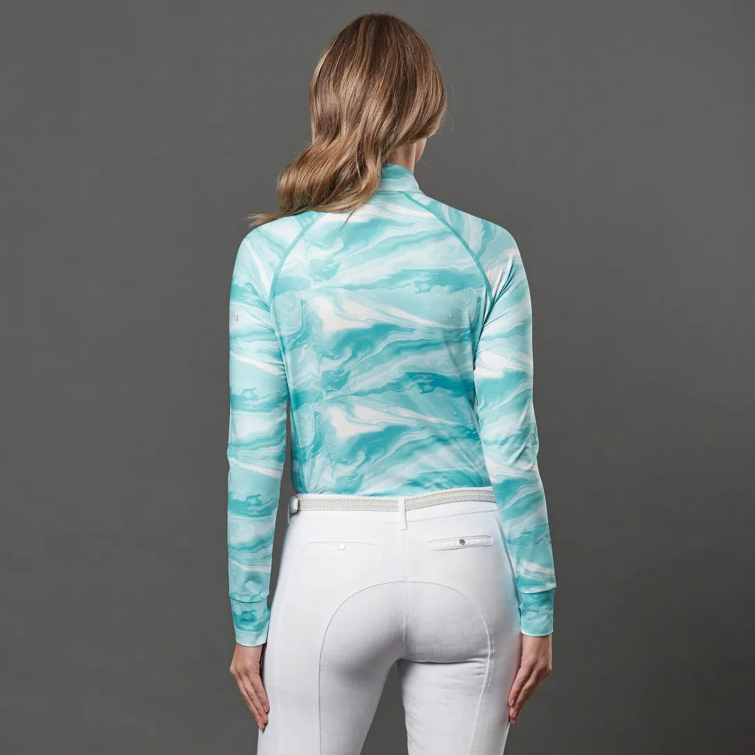Weatherbeeta Ruby Printed Long Sleeve Top