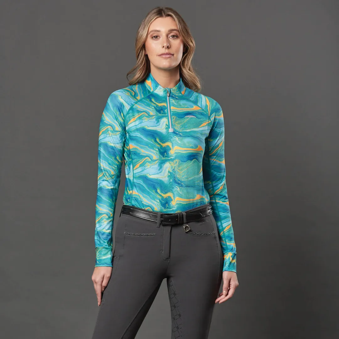 Weatherbeeta Ruby Printed Long Sleeve Top