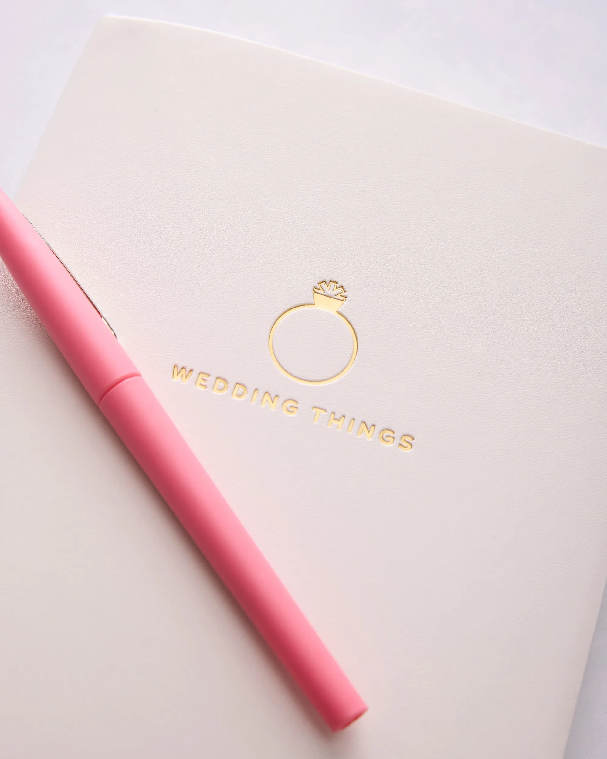 White - Wedding Things Journal - Emergency Confetti