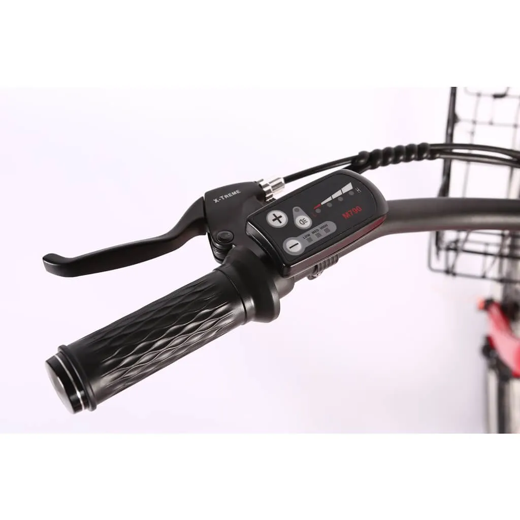X-Treme Newport Elite Max 36V 350W Beach Cruiser Electric Bike