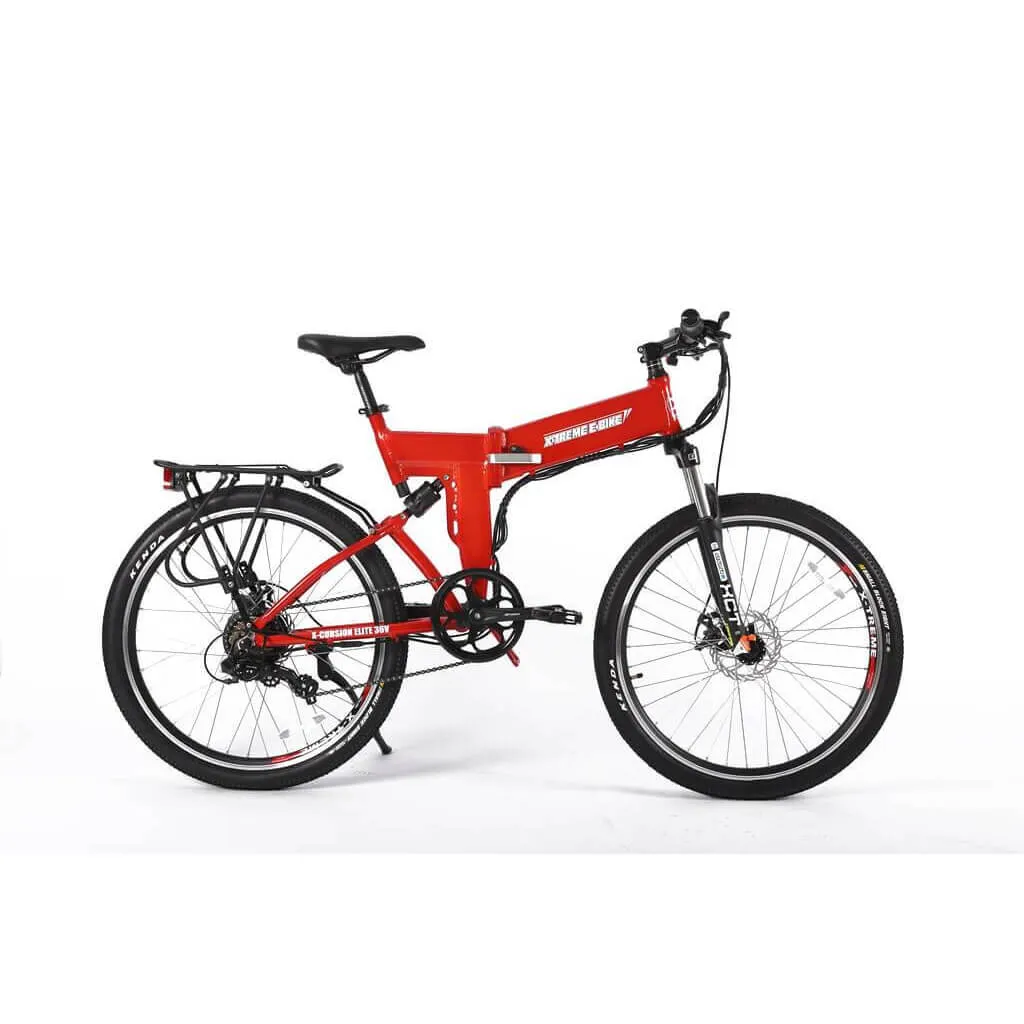 X-Treme X-Cursion Elite Max 36V 350W Folding Mountain Electric Bike